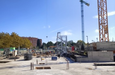 Avance de obras del Edificio Dahlia Park